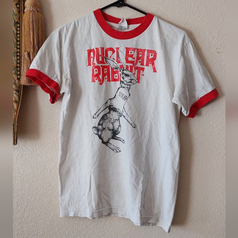 Rare Vintage NUCLEAR RABBITS Band Tshirts S